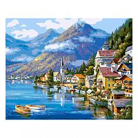 Картина по номерам Белоснежка: Хальштадт. Австрия