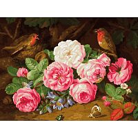 Картина по номерам Белоснежка: Фламандские розы