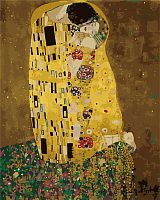 Картина по номерам Цветной Premium: Поцелуй Густав Климт