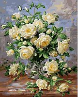 Картина Белоснежка (373-AB Белые розы )