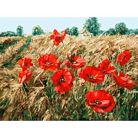 Картина по номерам Белоснежка: Пшеничное поле