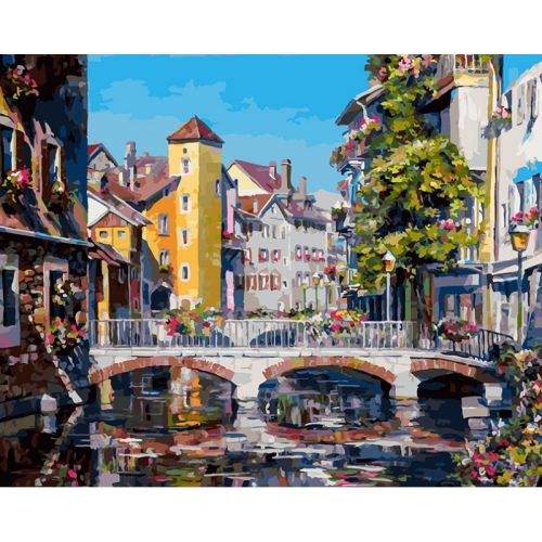 Картина по номерам Белоснежка: Франция. Альпийская Венеция (461-ART)