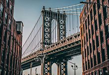 Раздел анонс: Пазл Фрея 500 деталей: Вид на Бруклинский мост. Нью-Йорк (PZL-500/45)