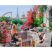 Картина по номерам Белоснежка: Парижанки