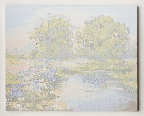 Картина по номерам Цветной Premium: Летняя река (MG2415) фото 2