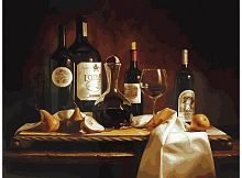 Картина по номерам Белоснежка: Вино и груши